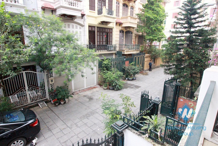 Beautiful house with quiet location for rent in Ba Dinh District, Hanoi